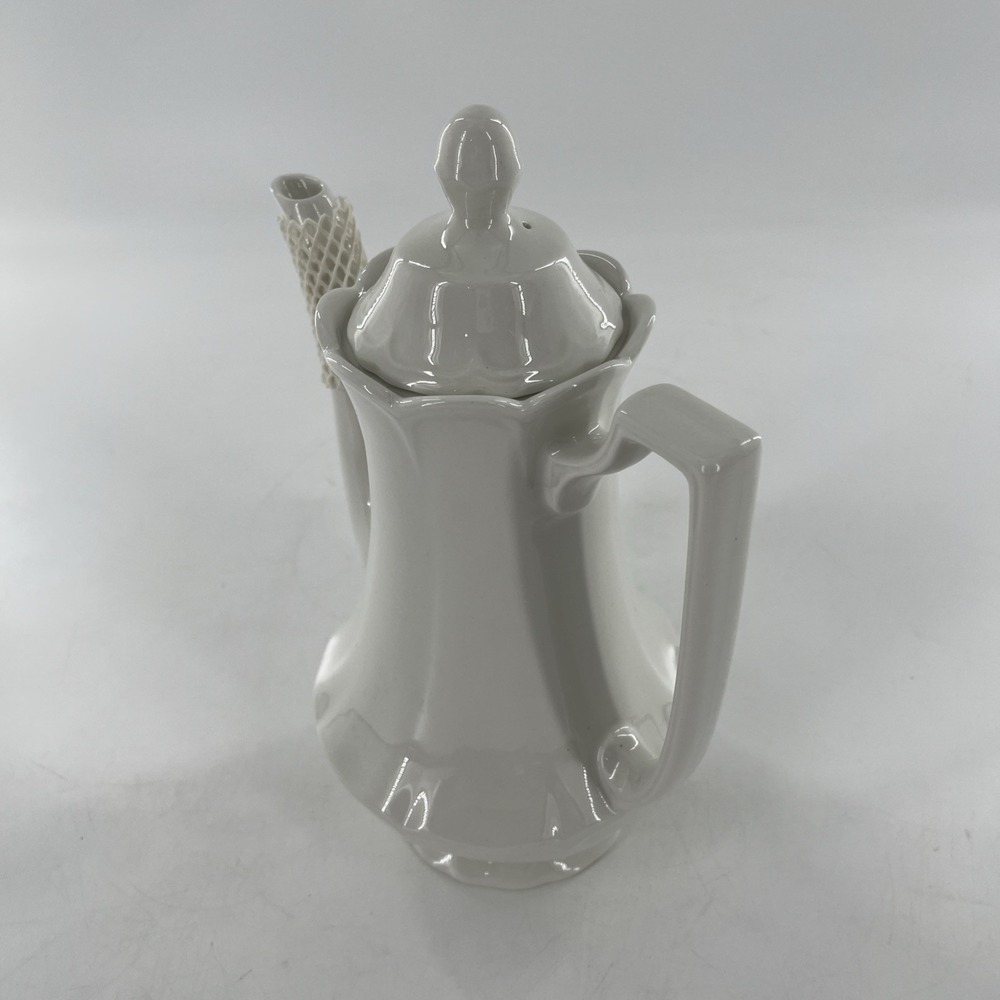 5 Meakin Heirloom Ironstone Teapot Coffee Pot Creamer Sugar Royal Staffordshire - Picture 10 of 15